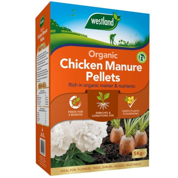 Organic Chicken Manure Pellets 5kg